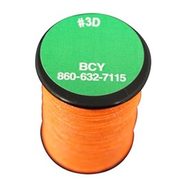 Bcy 3D End Serving Bow String, 120 Yard, Neon Orange
