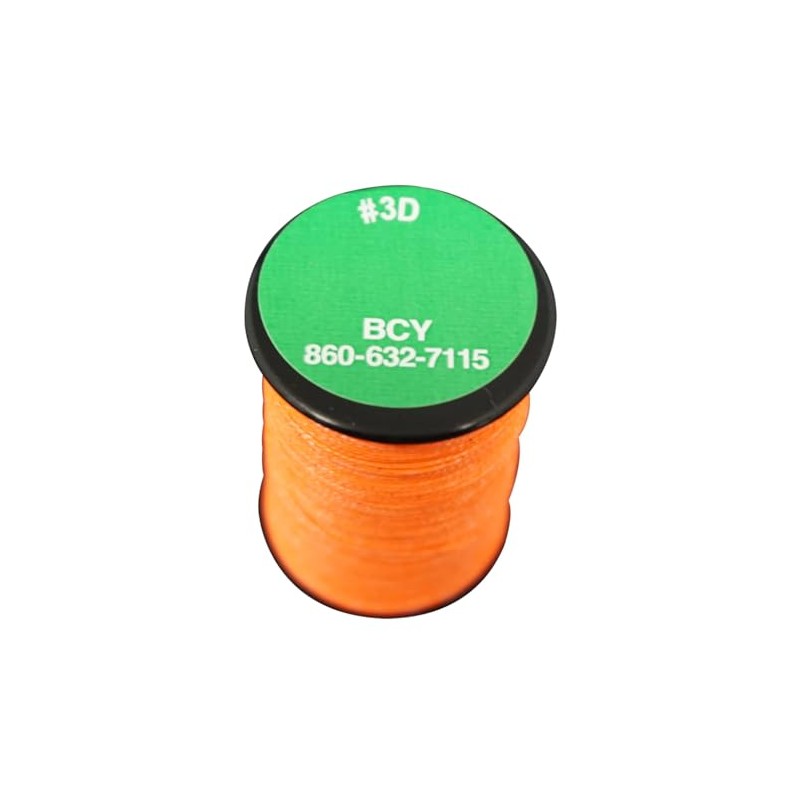 Bcy 3D End Serving Bow String, 120 Yard, Neon Orange