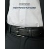 PHILIPSONS Premium Genuine Leather Belt for Men, 35 mm Wide,