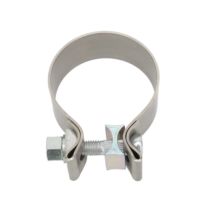 Exhaust Seal Clamp, Universal Band Clamps Rustproof Muffler Clamp High