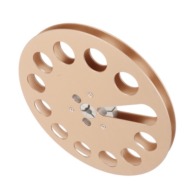 1/4 7 Inch Empty Tape Reel 11 Holes Universal Aluminum