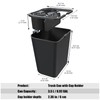 Mabett Trash Can for Ford Maverick 2025 2024 2023 2022,