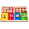 Natureich Montessori Mathematics Toy Material Made of Wood Disposable Table