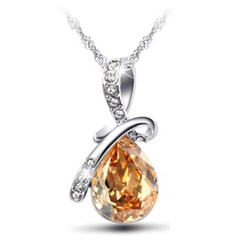 Josepha Lorraine Women's Teardrop Necklace in 6 Colors