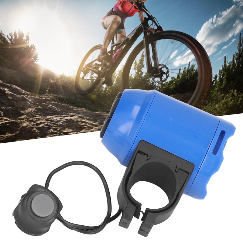 Bike Alarm Horn Electric Bicycle Security Bell Waterproof ABS Adjustable