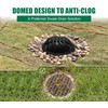 Natotela 20in Ductile Iron Atrium Drain Grate and Frame, Dome