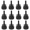 sourcing map 12pcs M3x10mm Knurled Thumb Screw Computer Case Threaded