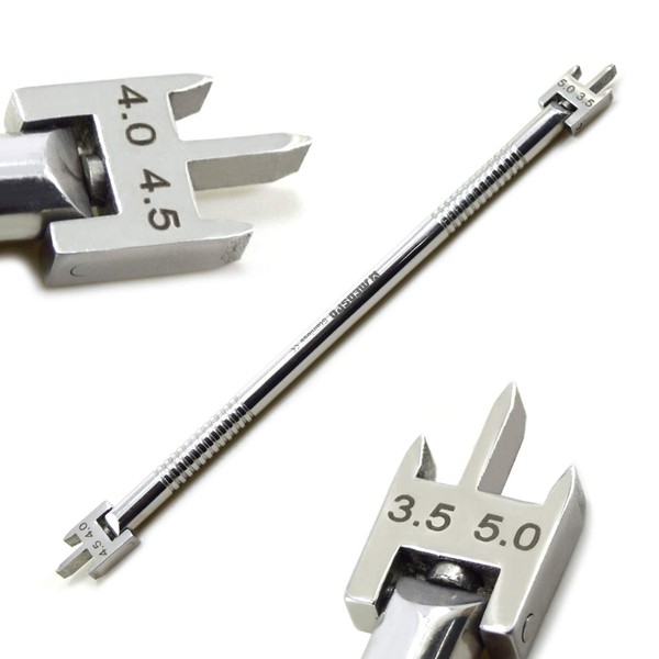 MEDSPO Professional Dental Orthodontic Gauge | Bracket Height Moveable Adjustable