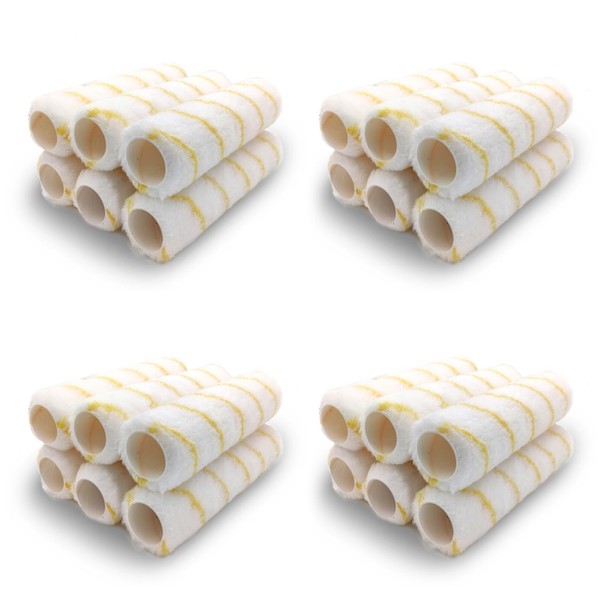 Hyuetrsa 24 Pcs Paint Roller Covers 9 x 3/8 Inch