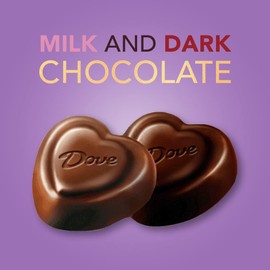 Dove Promises Milk & Dark Chocolate Candy Hearts, 24.2 oz Bag