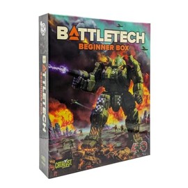 BattleTech Beginner Box 40th Anniversary by Catalyst Game Labs, Strategy Board Game, for 2 Players and Ages 14+