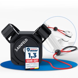 LAINFELD Bicycle Tow Rope (Compact (Red)