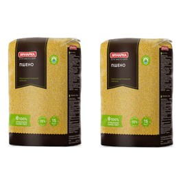 Yarmarka Millet Grains 800g/28.22 OZ Non GMO, Kosher Product (Pack of 2)