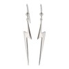 Touch Jewellery 925 Sterling Silver Lightning Flash Drop Earrings
