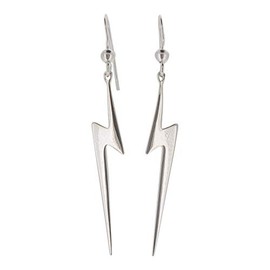 Touch Jewellery 925 Sterling Silver Lightning Flash Drop Earrings