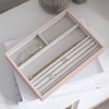 Stackers Blush Classic Medium Jewellery Box Ring/Bracelets Layer