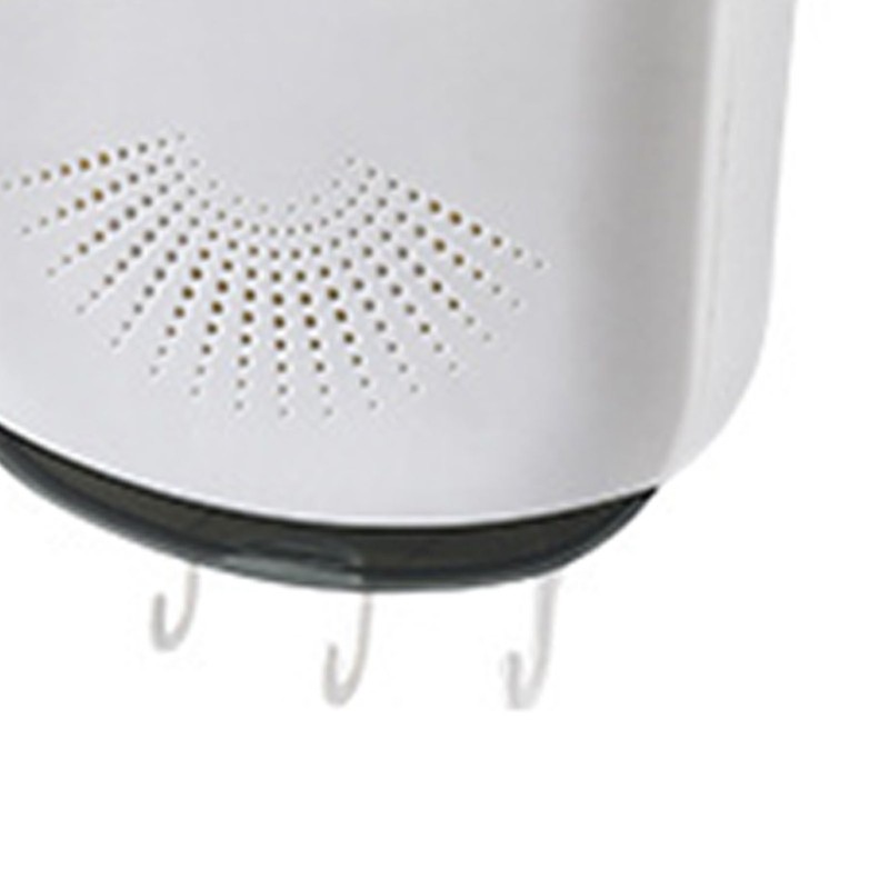 Wall Mounted Chopsticks Holder Dust Prevention 3 Compartments Large Capacity