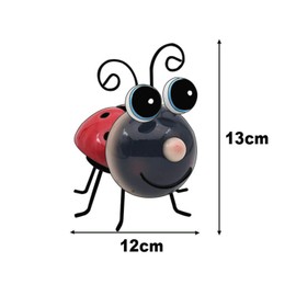 L & P Home & Gifts Ornaments, Metall, Ladybird, One Size