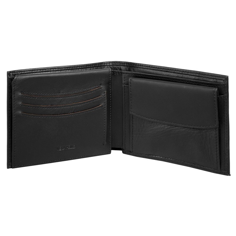 BAGAN Genuine Leather Black Men's Wallet - 020880