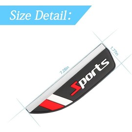 2PCS Rear View Mirror Rain Eyebrows, Waterproof PVC Auto Side Mirror Rainproof Guard, Sports Visor Smoke Cover, Universal Exterior Accessories for Most Cars (Sport/Red)