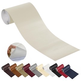 TONTONJIA Leather Repair Patch for Furniture 4X60 Inch【Advanced Self-Adhesive】 Leather Repair Tape Patch for Couch Furniture, Sofas, Car Seats Black Vinyl Leather Repair Kit