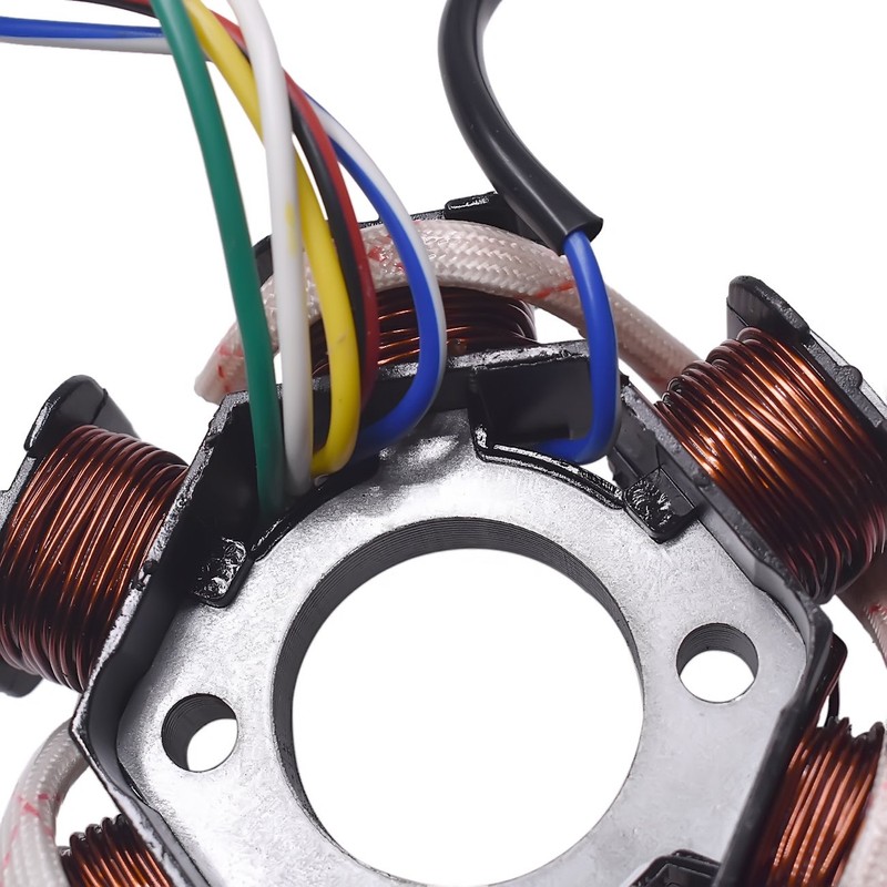 jingsaiShangmao 6-Coil 5 Wires Pole Magneto Flywheel Stator For 50cc