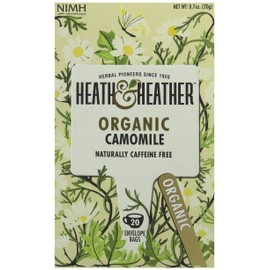 Heath & Heather Camomile Tea Bags (Pack of 6, Total 120)