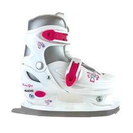 American Athletic Party Girl Ice Skates for Girls - Adjustable Kid’s Figure Skates with Hard Shell Support, Padded Lining, Stainless Steel Blades - Suitable for Indoor & Outdoor Ice Skating (6)
