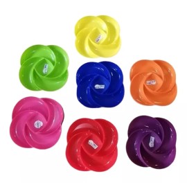 Yuliana Juego De 12 Platos Botaneros De 30cm Con 5 Divisiones