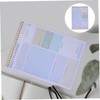 Gadpiparty Undated Desktop Planning Pad with Thick Backing and Double