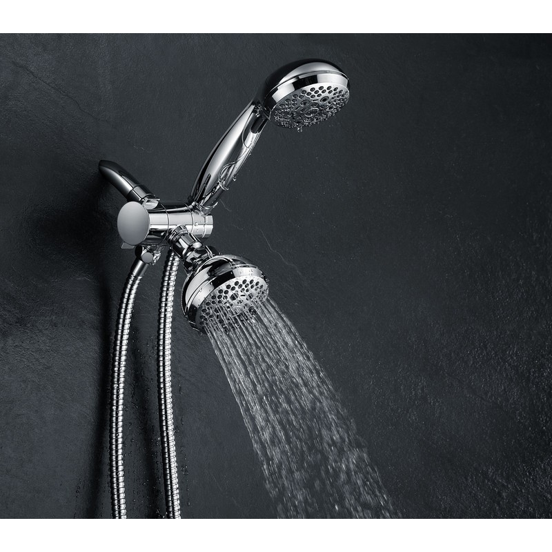Shower Head/Handheld Combo, WASSERN High Pressure Intake Air 3way 148