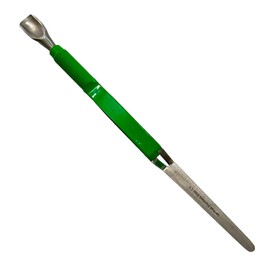 7" Acrylic Nail Pincher Pinching Tool Cuticle Pusher Stainless Steel Nail Shaping Tweezers Multi-Function Nail Art Pincher for Manicure (Green)