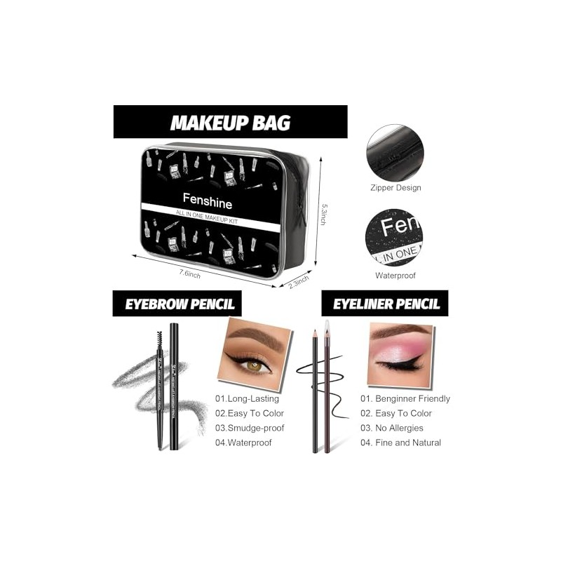 Kit De Maquillaje Todo En Uno Para Mujer, Set Completo
