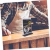Operitacx 2pcs Pvc Flip Menu Display Stand Holder for Tabletop
