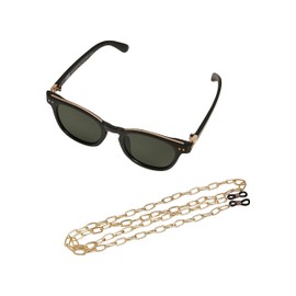 Urban Classics Unisex Sunglasses, Black/Gold/Gold