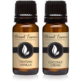 Pair (2) - Coconut Cream & Tahitian Vanilla - Premium Fragrance Oil Pair - 10ML