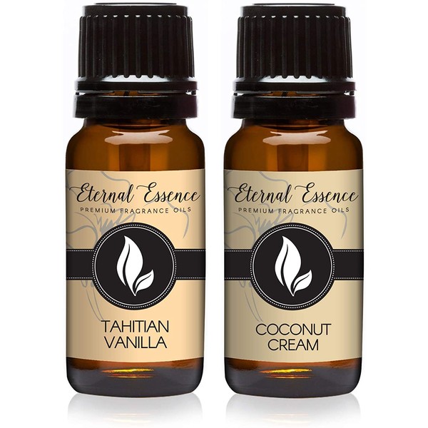Pair (2) - Coconut Cream & Tahitian Vanilla - Premium