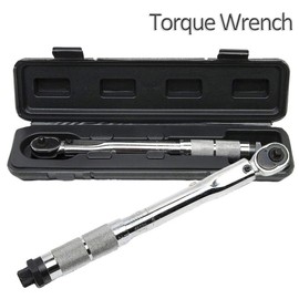 BOWONG Adjustable Torque Wrench 5-25Nm 1/4" Square Drive Click Hand Ratchet Cycles Tool