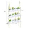 Sumerflos Acrylic Window Boxes Window Plant Shelves 3 Tier -