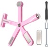 Kit 4pcs Imán de Uñas 3D Ojo de Gato Magnético