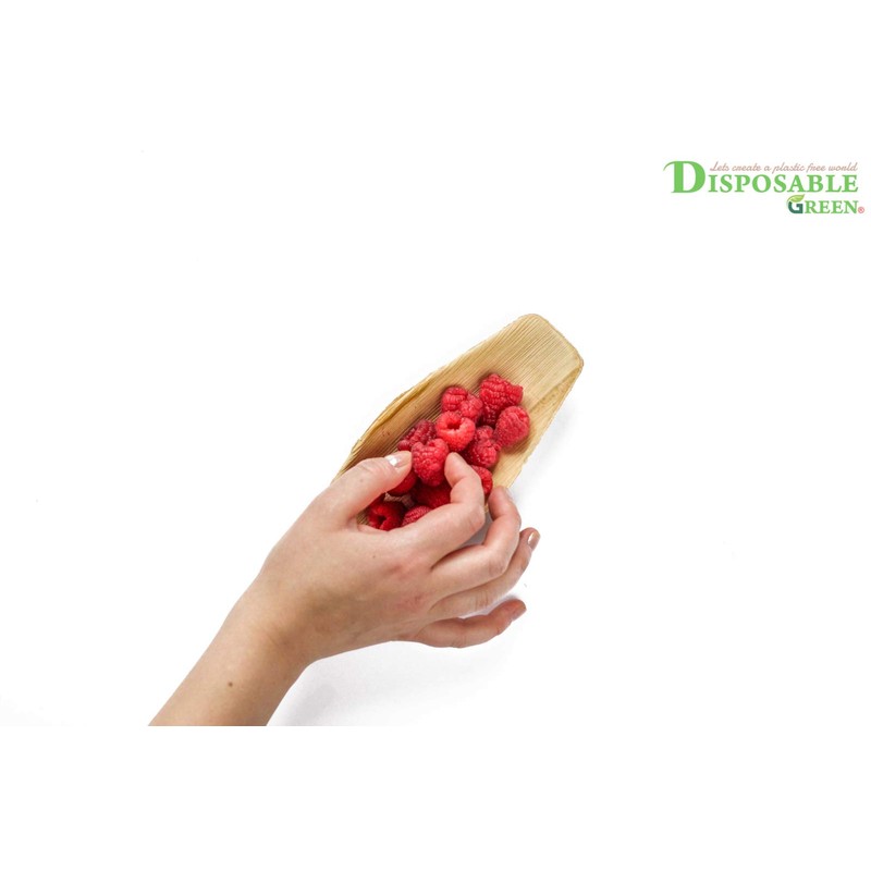 DISPOSABLE GREEN®| Box of 100 PCS | Sturdy Boat/Tray |