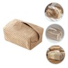 Ciieeo Natural Fabric Tissue Box Decorative Napkin Bag for Office
