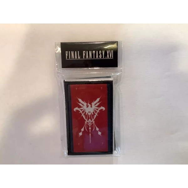 Square Enix Final Fantasy XVI Red Iron On Patches Square
