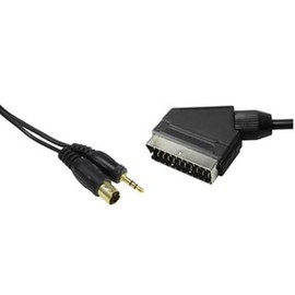 WatioWave PC-auf-TV/Video-Adapter Mini-DIN 4P, Klinke und Euro zur Anzeige von Inhalten auf externen Bildschirmen.