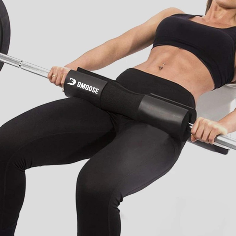 DMoose Barbell Squat Pad for Hip Thrust, Squats & Lunges