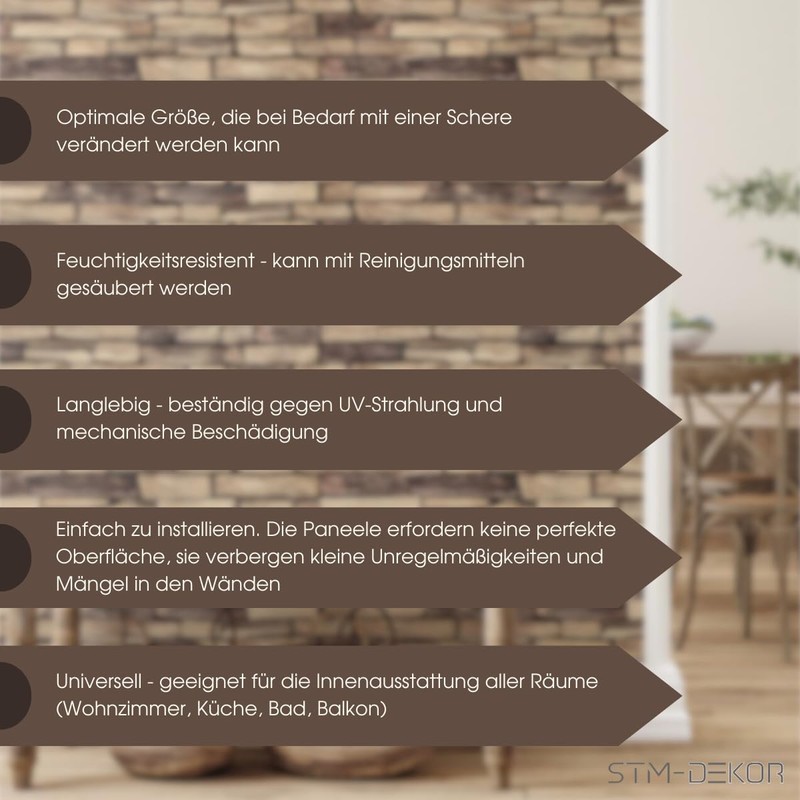 3D PVC Wall Panels, Ceiling Panels, Brick Look Panels, 1