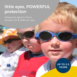 Banz Baby Sunglasses, 0-24 Months - 100% UV Eye Protection With Glare Reduction