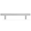 Ravinte 50 Pack 7.38 Inch Square Cabinet Pulls Brushed Nickel