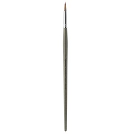 Escoda Modernista Series Artist Oil and Acrylic Long Handle Paint Brush, Round, Size 2
