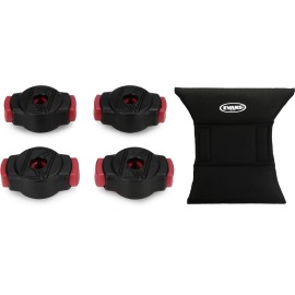 Evans + Tama Tama Quick Set Cymbal Mate (4-pack) + Evans EQPAD Value Bundle